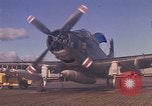 Image of A-1E Skyraider aircraft operating on ground Southeast Asia, 1966, second 6 stock footage video 65675042967