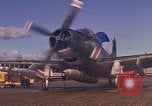 Image of A-1E Skyraider aircraft operating on ground Southeast Asia, 1966, second 7 stock footage video 65675042967