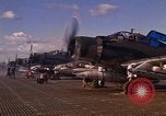 Image of A-1E Skyraider aircraft operating on ground Southeast Asia, 1966, second 21 stock footage video 65675042967