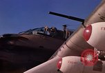 Image of A-1E Skyraider aircraft operating on ground Southeast Asia, 1966, second 26 stock footage video 65675042967