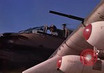 Image of A-1E Skyraider aircraft operating on ground Southeast Asia, 1966, second 27 stock footage video 65675042967
