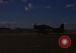 Image of A-1E Skyraider aircraft operating on ground Southeast Asia, 1966, second 42 stock footage video 65675042967