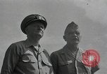Standbild Chester Nimitz W Philippinen, 1944, aus Sekunde 11 historischem Filmmaterial Videoclip 65675042986