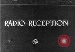 Image la transmission et la réception radio United States USA, 1941, de la seconde 1 séquences d'archives historiques vidéo 65675043000