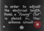 Image la transmission et la réception radio United States USA, 1941, de la seconde 60 séquences d'archives historiques vidéo 65675043000