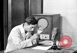 Image of Japanese Station announcer Tokyo Japan, 1945, second 1 stock footage video 65675043008