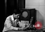Image of Japanese Station announcer Tokyo Japan, 1945, second 11 stock footage video 65675043008