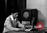 Image of Japanese Station announcer Tokyo Japan, 1945, second 20 stock footage video 65675043008