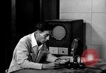 Image of Japanese Station announcer Tokyo Japan, 1945, second 27 stock footage video 65675043008
