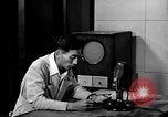 Image of Japanese Station announcer Tokyo Japan, 1945, second 29 stock footage video 65675043008
