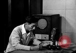 Image of Japanese Station announcer Tokyo Japan, 1945, second 47 stock footage video 65675043008