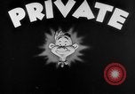 Image of Private Snafu United States USA, 1944, second 9 stock footage video 65675043012
