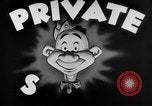 Image of Private Snafu United States USA, 1944, second 11 stock footage video 65675043012