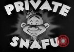 Image of Private Snafu United States USA, 1944, second 13 stock footage video 65675043012