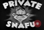 Image of Private Snafu United States USA, 1944, second 14 stock footage video 65675043012