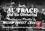 Image of Singer Al Trace in war bond drive United States USA, 1943, second 8 stock footage video 65675043013
