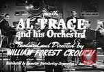 Image of Singer Al Trace in war bond drive United States USA, 1943, second 9 stock footage video 65675043013