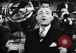 Image of Singer Al Trace in war bond drive United States USA, 1943, second 20 stock footage video 65675043013