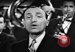 Image of Singer Al Trace in war bond drive United States USA, 1943, second 22 stock footage video 65675043013