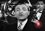 Image of Singer Al Trace in war bond drive United States USA, 1943, second 30 stock footage video 65675043013