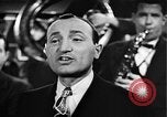 Image of Singer Al Trace in war bond drive United States USA, 1943, second 34 stock footage video 65675043013