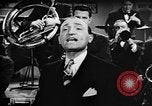 Image of Singer Al Trace in war bond drive United States USA, 1943, second 44 stock footage video 65675043013
