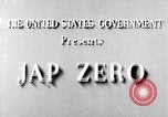 Image of Japanese Mitsubishi A6M Zero United States USA, 1943, second 3 stock footage video 65675043014