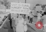 Image of Anti Castro Cuban refugees Florida United States USA, 1967, second 18 stock footage video 65675043040
