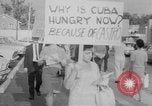 Image of Anti Castro Cuban refugees Florida United States USA, 1967, second 19 stock footage video 65675043040