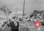 Image of Anti Castro Cuban refugees Florida United States USA, 1967, second 32 stock footage video 65675043040