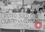 Image of Anti Castro Cuban refugees Florida United States USA, 1967, second 38 stock footage video 65675043040