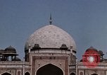 Standbild Grab von Humayun Delhi Indien, 1970, aus Sekunde 6 historischem Filmmaterial Videoclip 65675043066