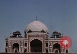 Standbild Grab von Humayun Delhi Indien, 1970, aus Sekunde 7 historischem Filmmaterial Videoclip 65675043066