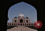 Standbild Grab von Humayun Delhi Indien, 1970, aus Sekunde 9 historischem Filmmaterial Videoclip 65675043066