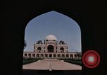 Standbild Grab von Humayun Delhi Indien, 1970, aus Sekunde 14 historischem Filmmaterial Videoclip 65675043066
