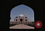 Standbild Grab von Humayun Delhi Indien, 1970, aus Sekunde 15 historischem Filmmaterial Videoclip 65675043066