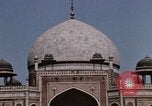 Standbild Grab von Humayun Delhi Indien, 1970, aus Sekunde 27 historischem Filmmaterial Videoclip 65675043066