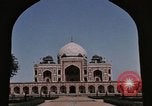 Standbild Grab von Humayun Delhi Indien, 1970, aus Sekunde 29 historischem Filmmaterial Videoclip 65675043066