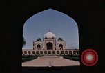 Standbild Grab von Humayun Delhi Indien, 1970, aus Sekunde 36 historischem Filmmaterial Videoclip 65675043066