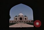 Standbild Grab von Humayun Delhi Indien, 1970, aus Sekunde 37 historischem Filmmaterial Videoclip 65675043066