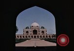 Standbild Grab von Humayun Delhi Indien, 1970, aus Sekunde 43 historischem Filmmaterial Videoclip 65675043066