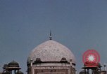 Standbild Grab von Humayun Delhi Indien, 1970, aus Sekunde 54 historischem Filmmaterial Videoclip 65675043066