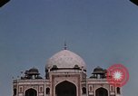Standbild Grab von Humayun Delhi Indien, 1970, aus Sekunde 55 historischem Filmmaterial Videoclip 65675043066