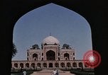 Standbild Grab von Humayun Delhi Indien, 1970, aus Sekunde 57 historischem Filmmaterial Videoclip 65675043066