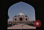 Standbild Grab von Humayun Delhi Indien, 1970, aus Sekunde 58 historischem Filmmaterial Videoclip 65675043066
