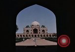 Standbild Grab von Humayun Delhi Indien, 1970, aus Sekunde 60 historischem Filmmaterial Videoclip 65675043066