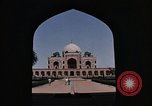 Standbild Grab von Humayun Delhi Indien, 1970, aus Sekunde 61 historischem Filmmaterial Videoclip 65675043066