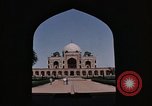 Standbild Grab von Humayun Delhi Indien, 1970, aus Sekunde 62 historischem Filmmaterial Videoclip 65675043066