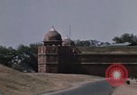 Standbild Rote Wand fort Delhi Indien, 1970, aus Sekunde 53 historischem Filmmaterial Videoclip 65675043068