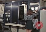 Image of Woman operates computer controls New Mexico United States USA, 1975, second 16 stock footage video 65675043084